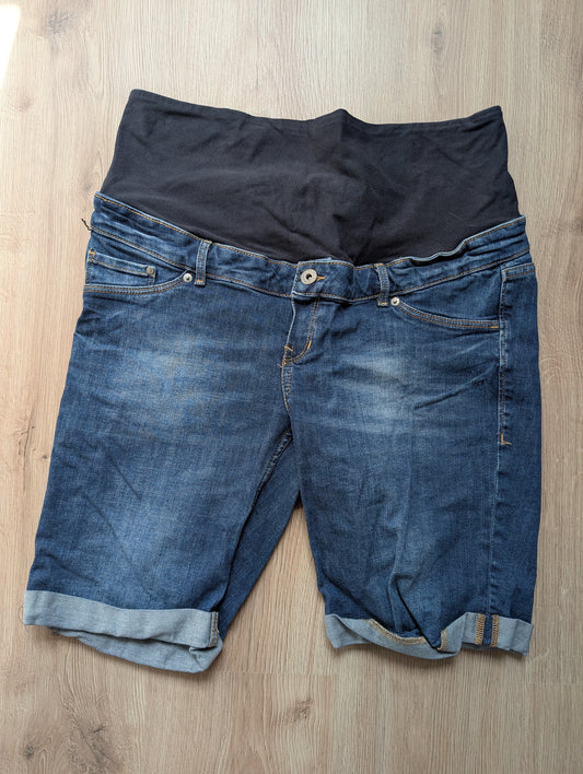 MAMA denim graviditetsshorts