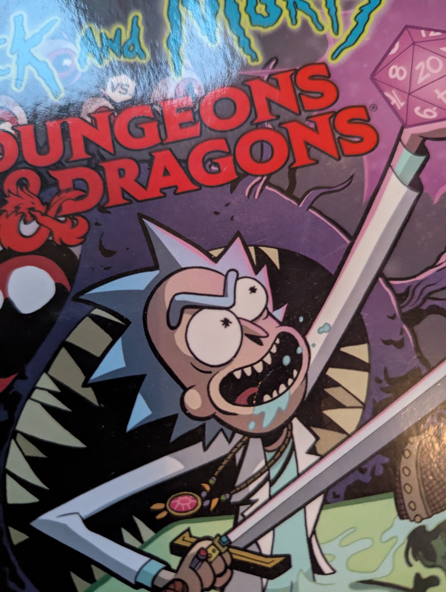 Rick and Morty vs. Dungeons & Dragons comic