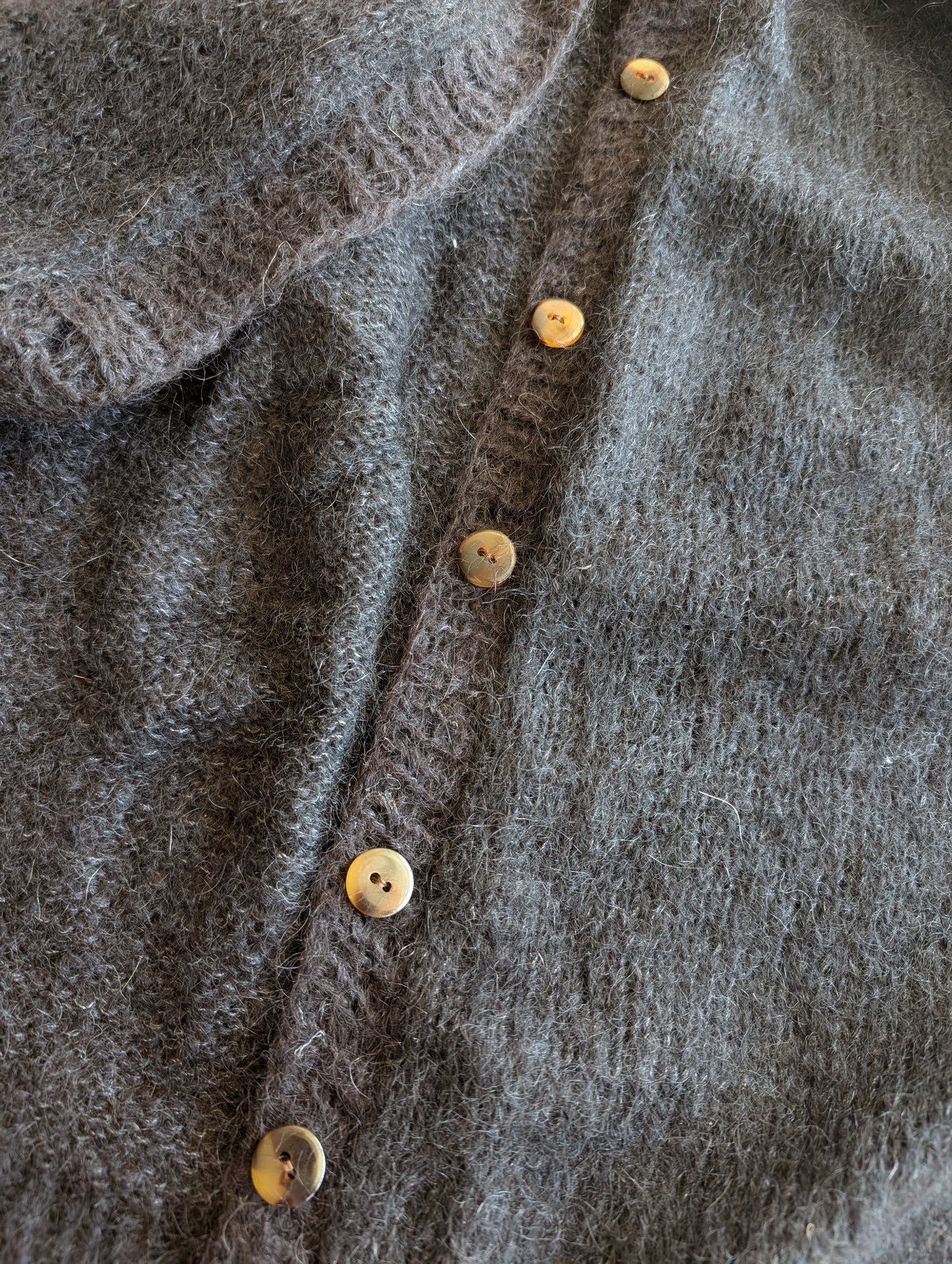 Novice Cardigan Mohair fra Petite Knit