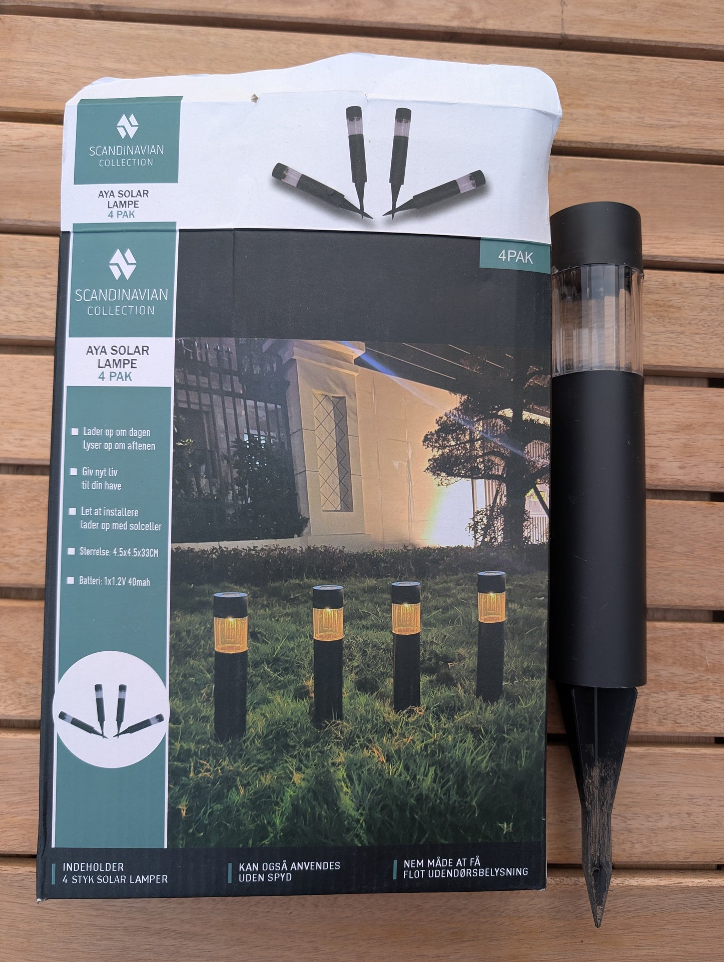 Solcellelamper til haven