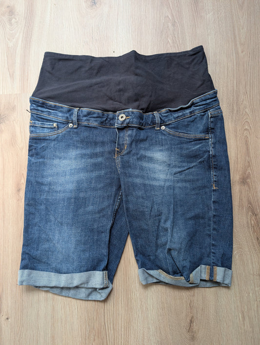 MAMA denim graviditetsshorts