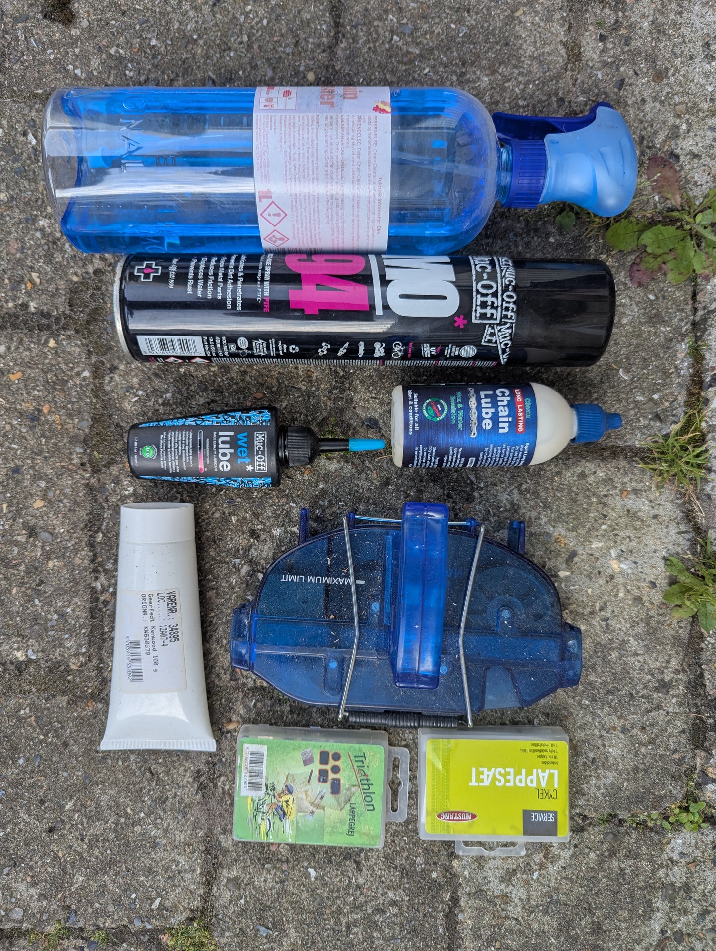 Diverse cykelrengøring